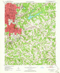 Old Historical Maps of Sunnyside, Winston-Salem | Pastmaps